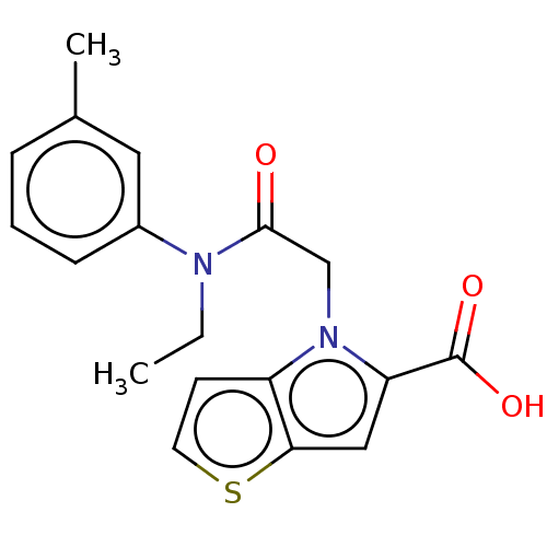 Chemical structure of BindingDB Monomer ID 223140