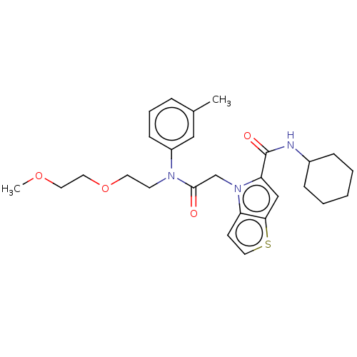 Chemical structure of BindingDB Monomer ID 223152