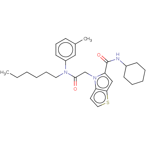 Chemical structure of BindingDB Monomer ID 223154