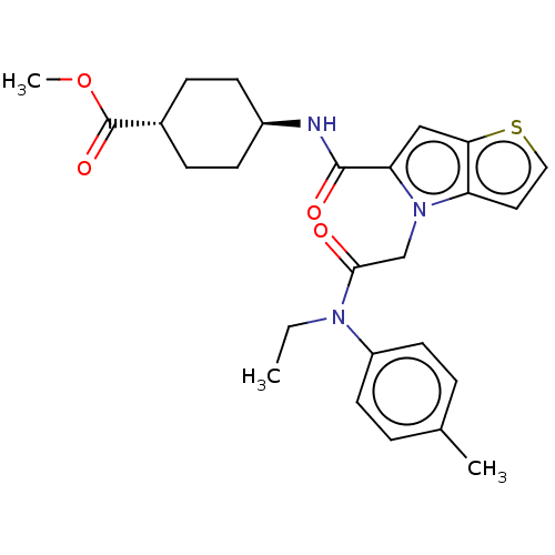 Chemical structure of BindingDB Monomer ID 223158