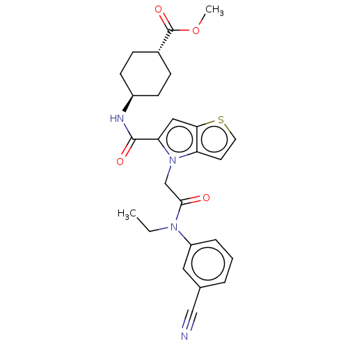 Chemical structure of BindingDB Monomer ID 223163
