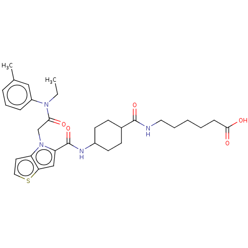 Chemical structure of BindingDB Monomer ID 223179