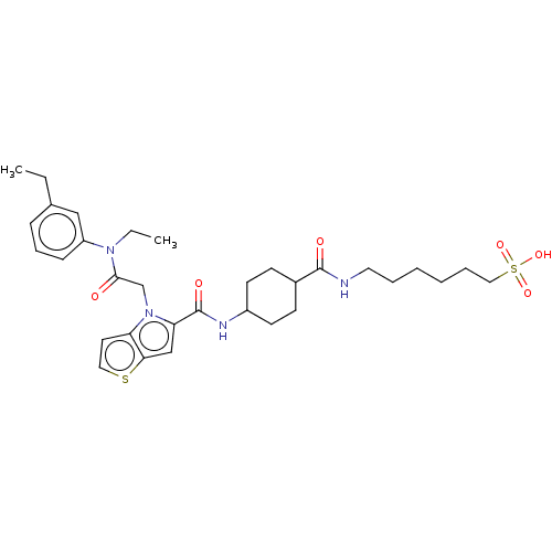 Chemical structure of BindingDB Monomer ID 223183