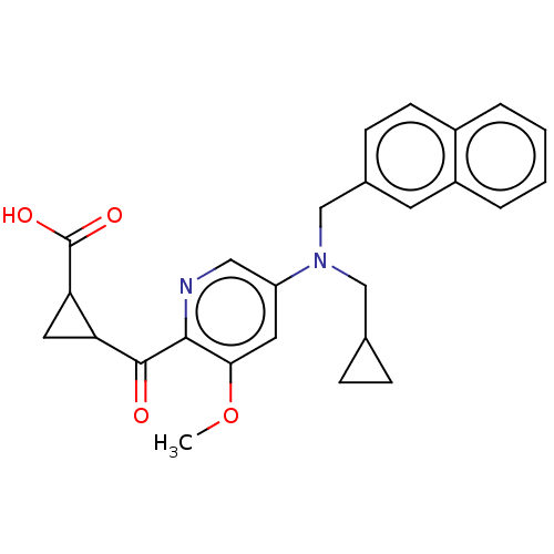 Chemical structure of BindingDB Monomer ID 223242