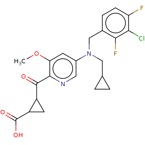 Chemical structure of BindingDB Monomer ID 223255