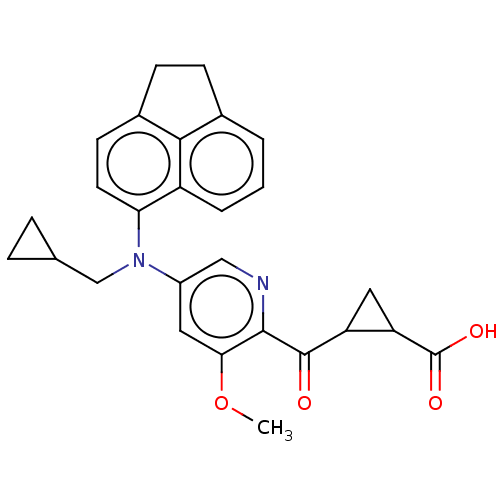 Chemical structure of BindingDB Monomer ID 223261