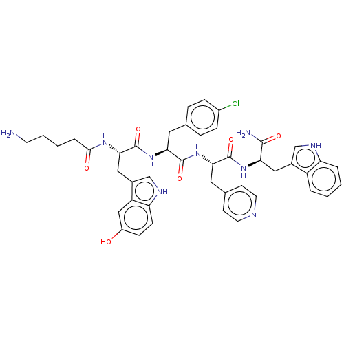 Chemical structure of BindingDB Monomer ID 223302