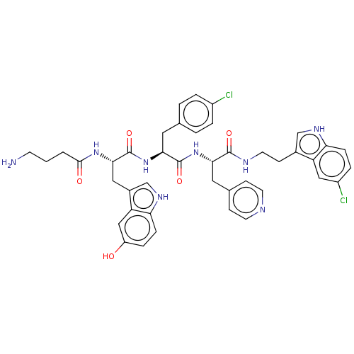 Chemical structure of BindingDB Monomer ID 223309