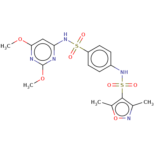 Chemical structure of BindingDB Monomer ID 223474
