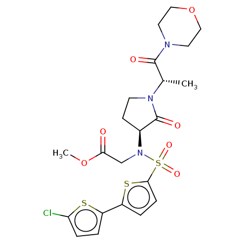 Chemical structure of BindingDB Monomer ID 226021