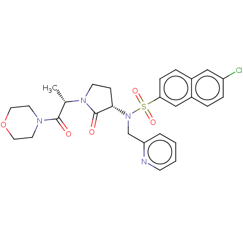 Chemical structure of BindingDB Monomer ID 226040
