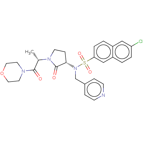 Chemical structure of BindingDB Monomer ID 226042