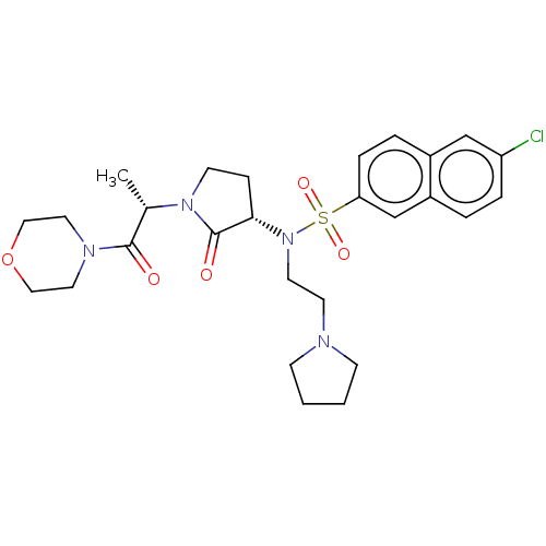 Chemical structure of BindingDB Monomer ID 226055