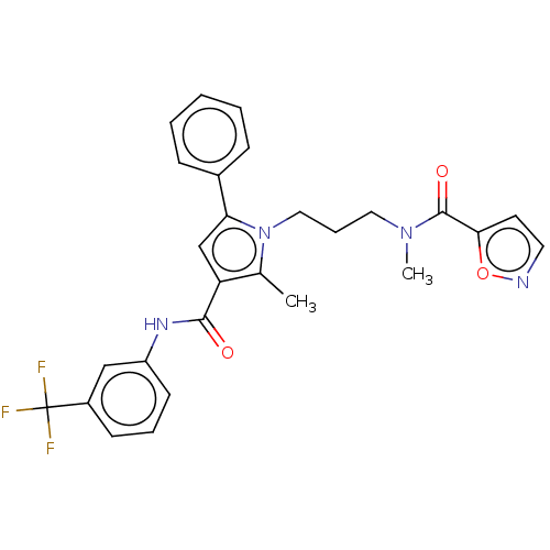 Chemical structure of BindingDB Monomer ID 230219
