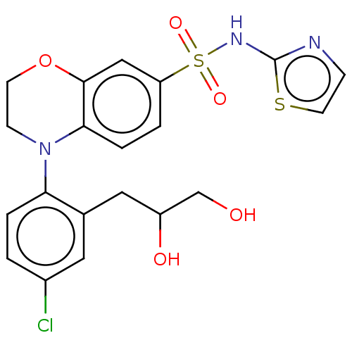 Chemical structure of BindingDB Monomer ID 231463