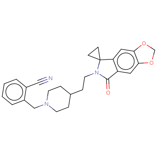 Chemical structure of BindingDB Monomer ID 231539