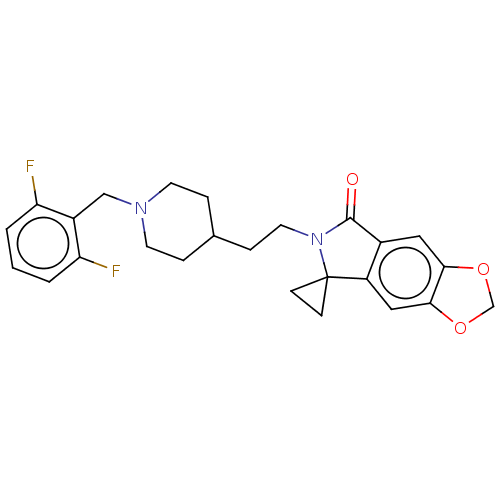 Chemical structure of BindingDB Monomer ID 231540