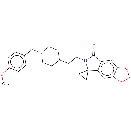 Chemical structure of BindingDB Monomer ID 231543