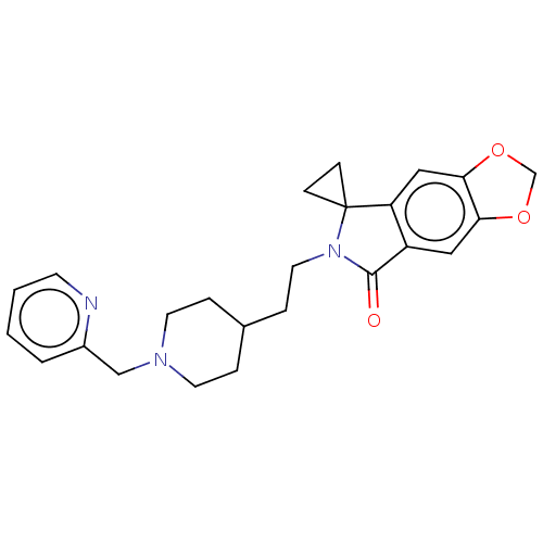 Chemical structure of BindingDB Monomer ID 231544