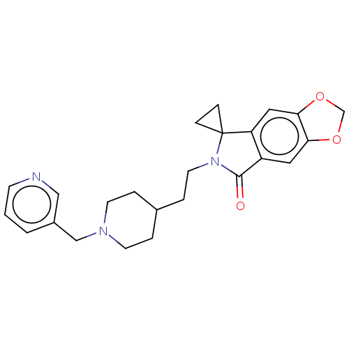 Chemical structure of BindingDB Monomer ID 231545