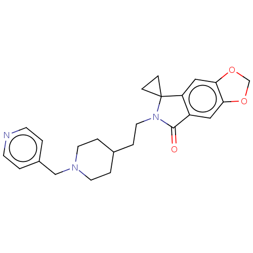 Chemical structure of BindingDB Monomer ID 231546