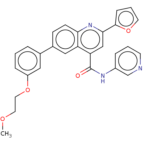 Chemical structure of BindingDB Monomer ID 231575