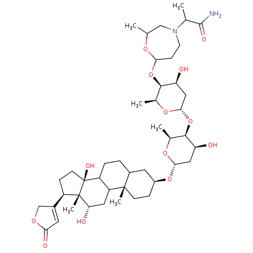 Chemical structure of BindingDB Monomer ID 231654