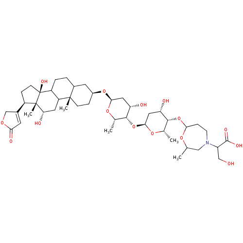Chemical structure of BindingDB Monomer ID 231655