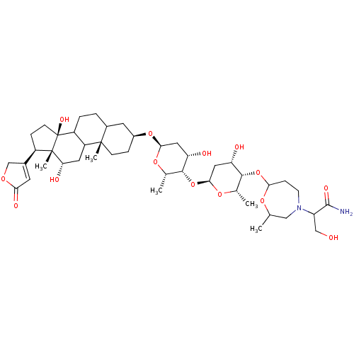 Chemical structure of BindingDB Monomer ID 231656