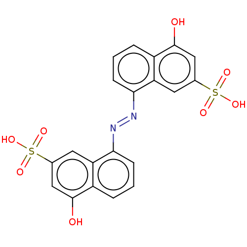 Chemical structure of BindingDB Monomer ID 231697