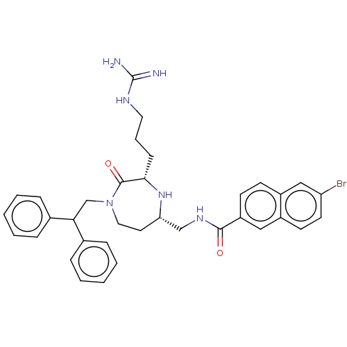 Chemical structure of BindingDB Monomer ID 231794