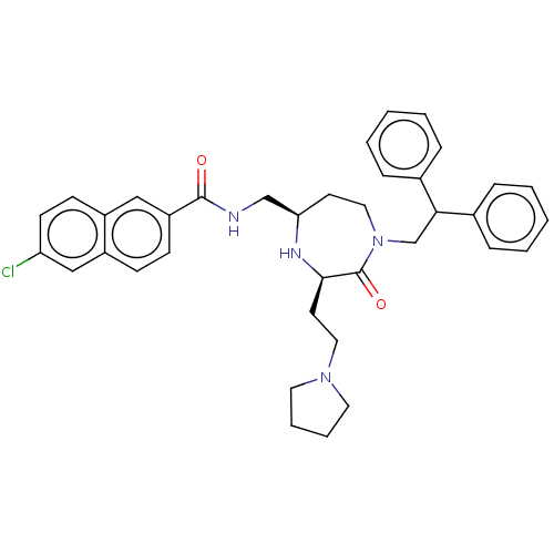 Chemical structure of BindingDB Monomer ID 231996
