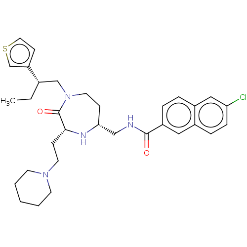 Chemical structure of BindingDB Monomer ID 232162