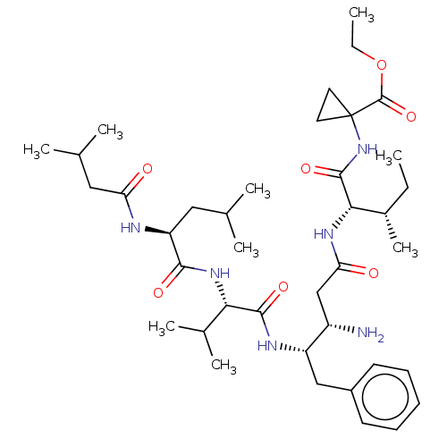 Chemical structure of BindingDB Monomer ID 232254