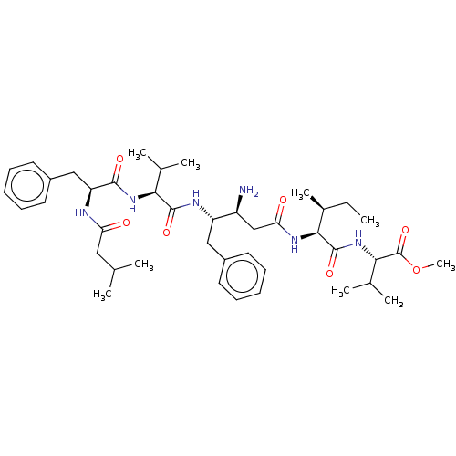 Chemical structure of BindingDB Monomer ID 232261
