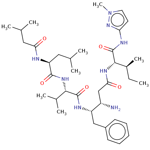 Chemical structure of BindingDB Monomer ID 232269