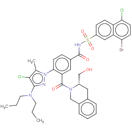 Chemical structure of BindingDB Monomer ID 232434
