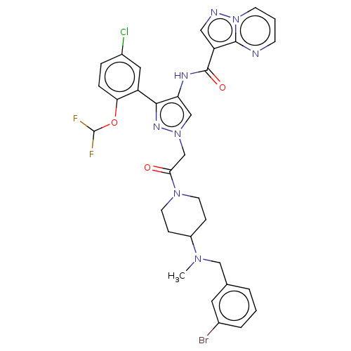 Chemical structure of BindingDB Monomer ID 232576