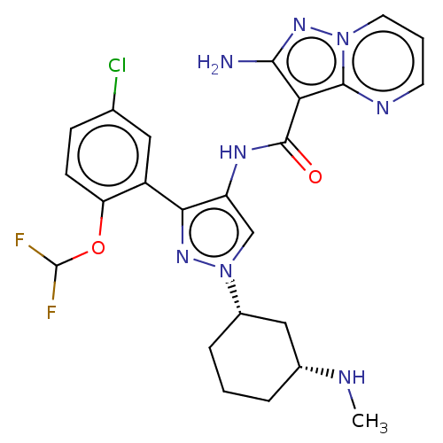 Chemical structure of BindingDB Monomer ID 232750