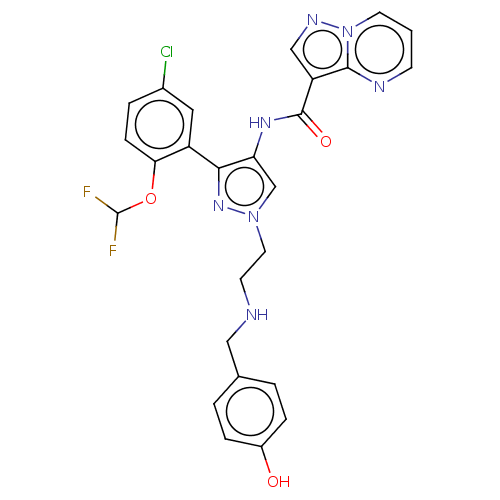 Chemical structure of BindingDB Monomer ID 232782