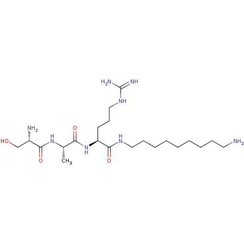 Chemical structure of BindingDB Monomer ID 233009
