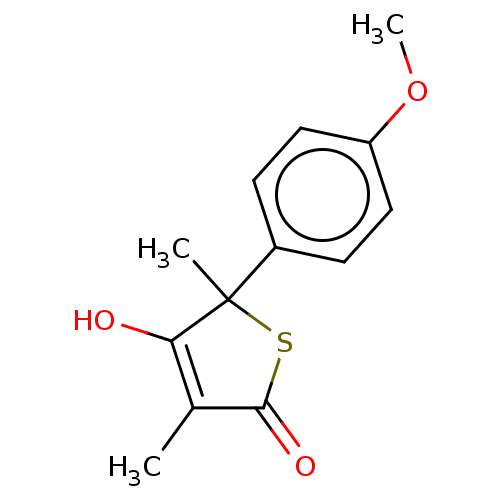 Chemical structure of BindingDB Monomer ID 233078
