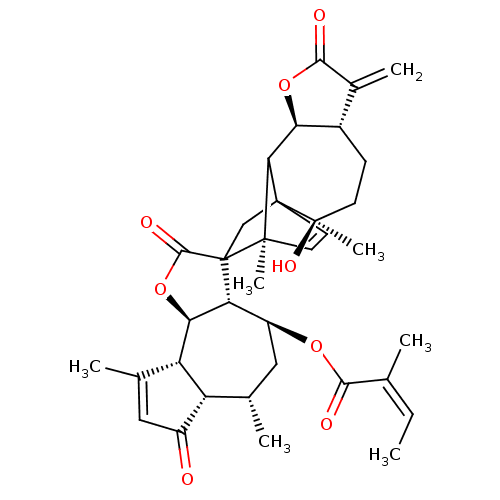 Chemical structure of BindingDB Monomer ID 233136