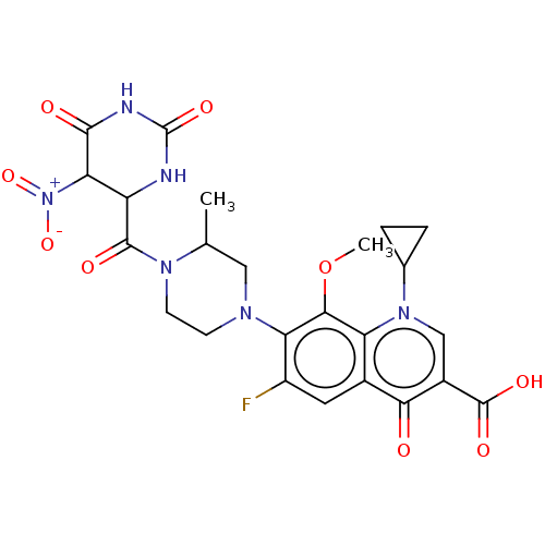 Chemical structure of BindingDB Monomer ID 233192