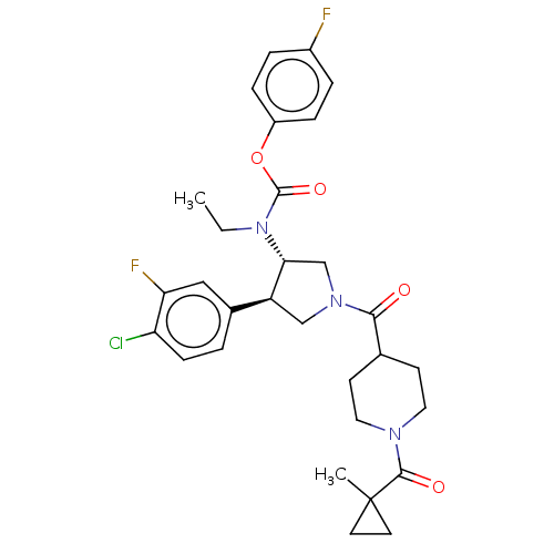 Chemical structure of BindingDB Monomer ID 233240