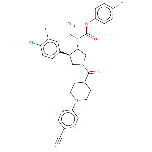 Chemical structure of BindingDB Monomer ID 233257