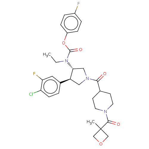 Chemical structure of BindingDB Monomer ID 233261