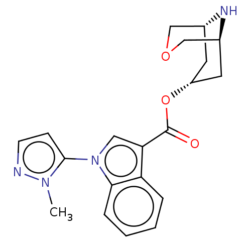 Chemical structure of BindingDB Monomer ID 233384