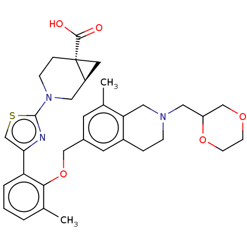 Chemical structure of BindingDB Monomer ID 233964
