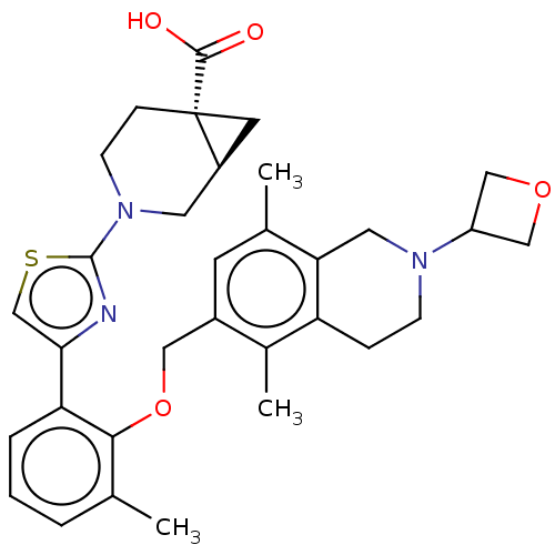 Chemical structure of BindingDB Monomer ID 233974